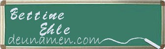 Bettine Ehle Visitenkarte